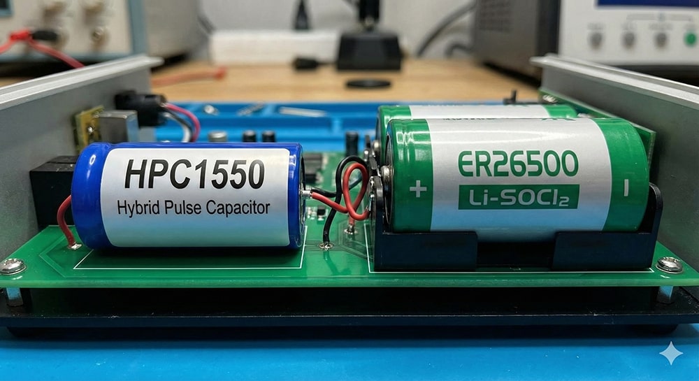 Hybrid Pulse Capacitor Design