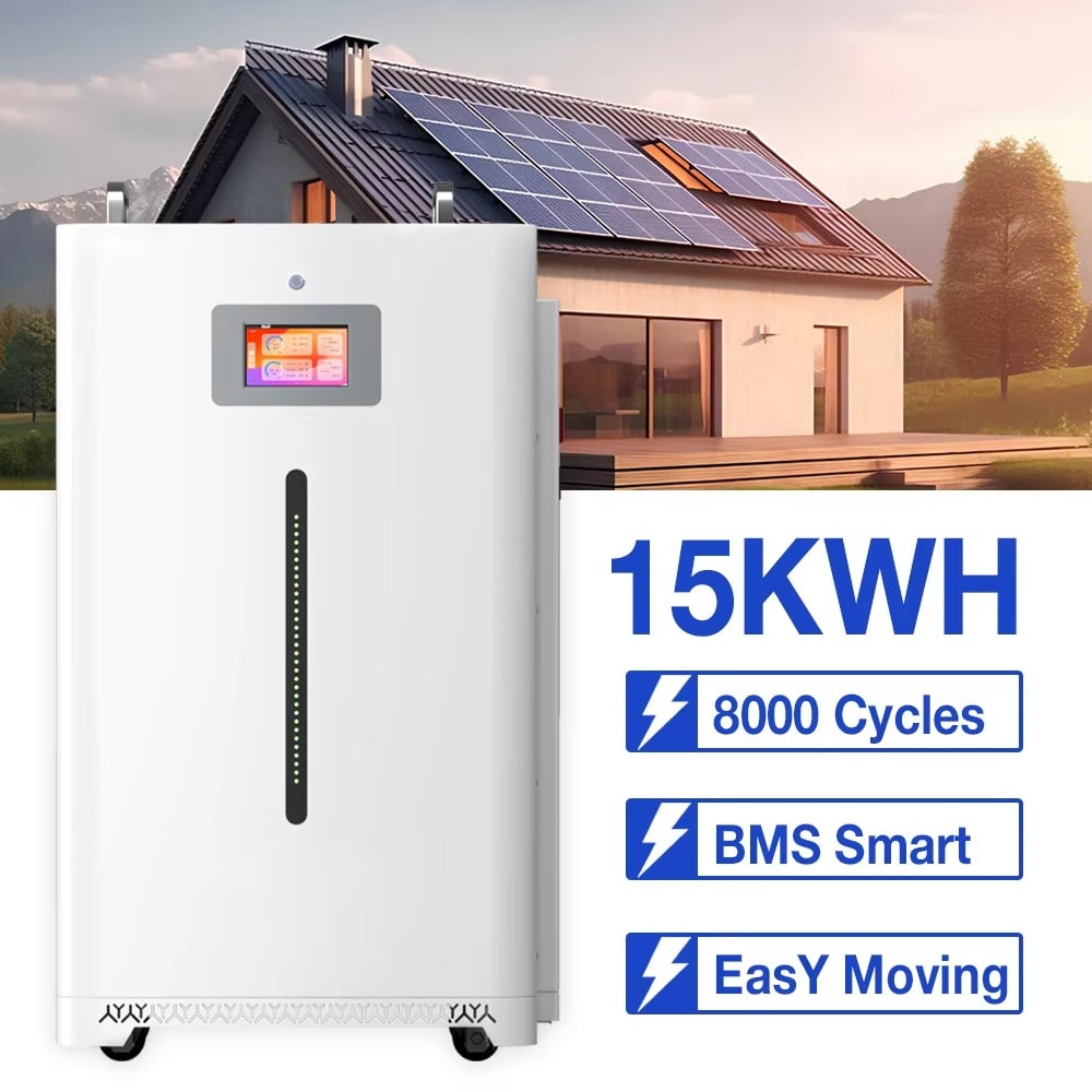 Off-grid solar battery bank system