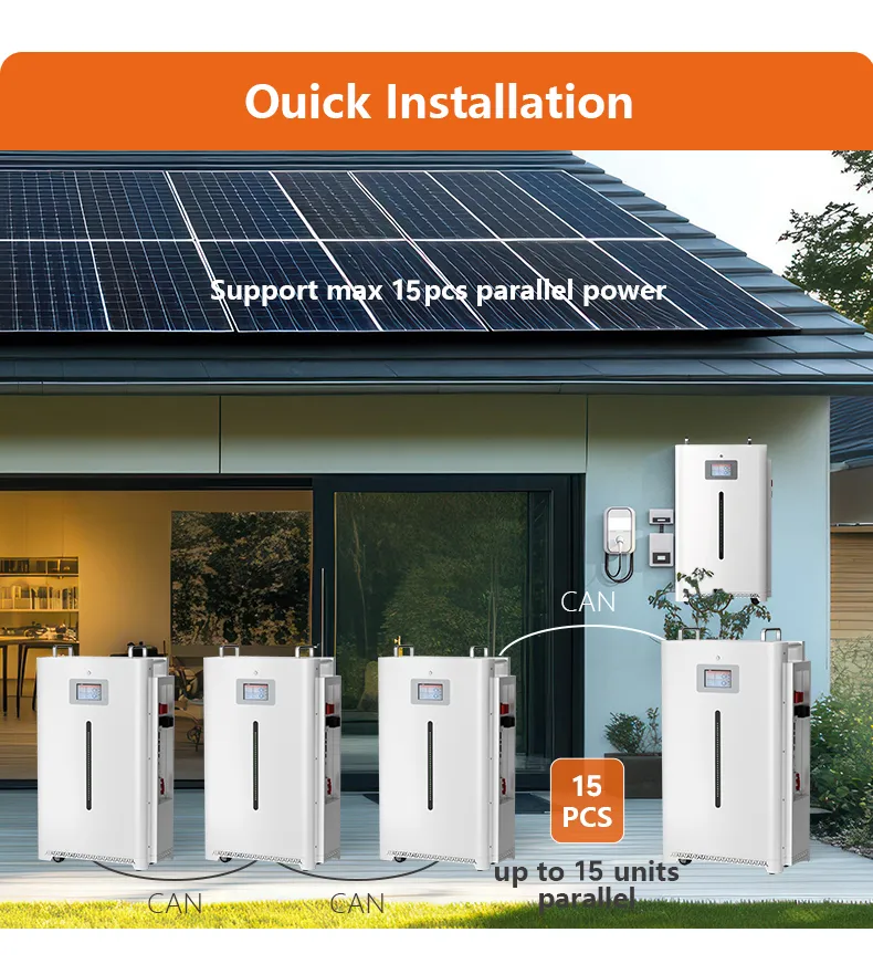 Solar battery storage system installation